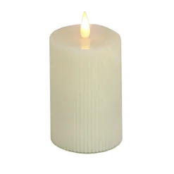Fashion National Tree Company 3X9 Hgtv Home Collection Flameless Georgetown Pillar Candle, Ivory