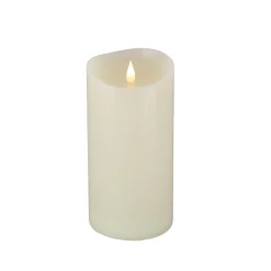 Sale National Tree Company 4X8 Hgtv Home Collection Flameless Heritage Pillar Candle, Ivory