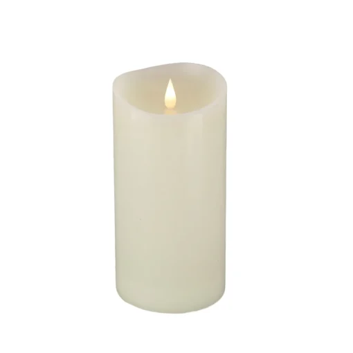 Sale National Tree Company 4X8 Hgtv Home Collection Flameless Heritage Pillar Candle, Ivory