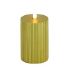 Discount National Tree Company 3X9 Hgtv Home Collection Flameless Georgetown Pillar Candle, Gold